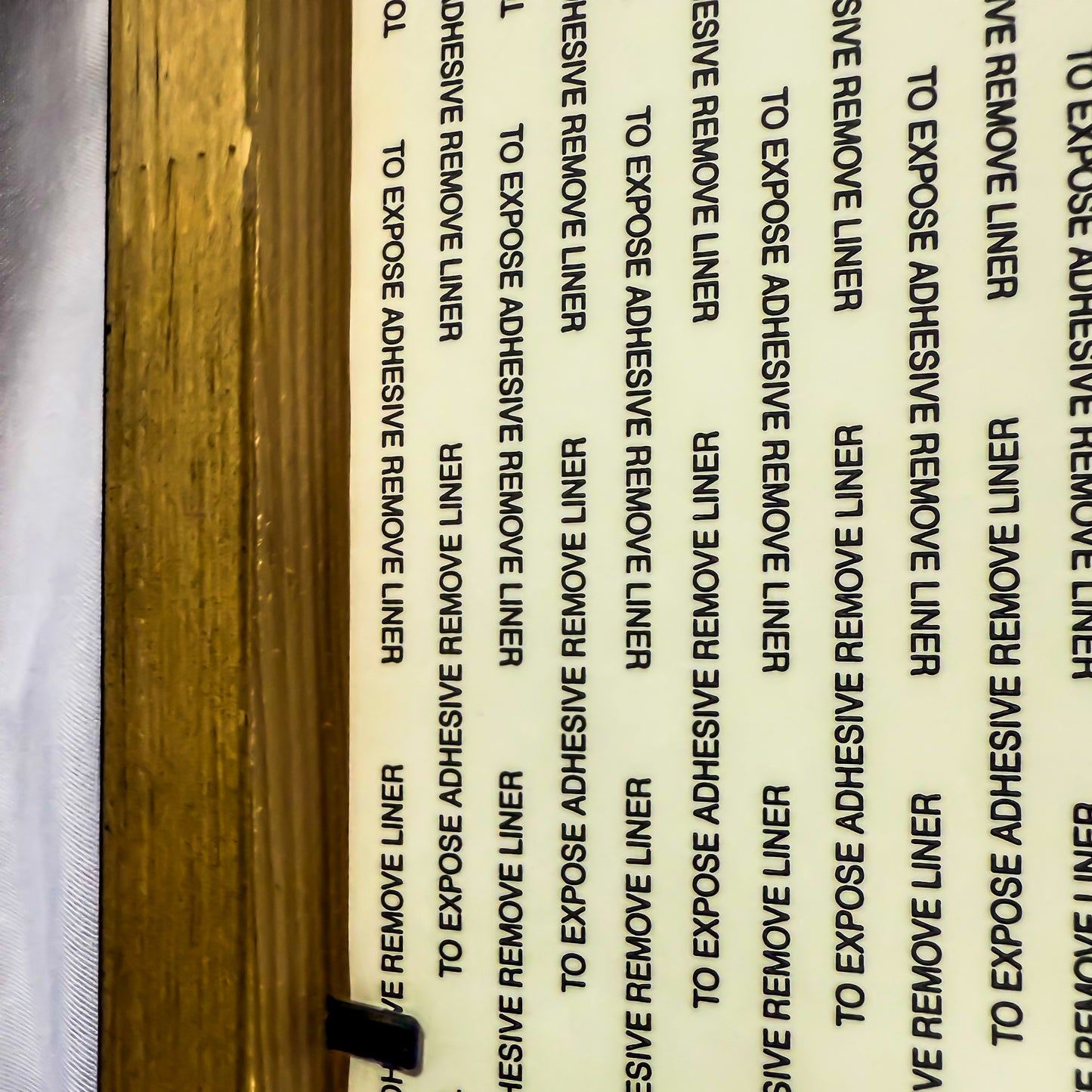 Premium Framed Print Art "Wisdom Writing No #14 Universal Affirmation - Believe In Yourself: Blue V. #2" by Designer & Writer Lucas Gillon