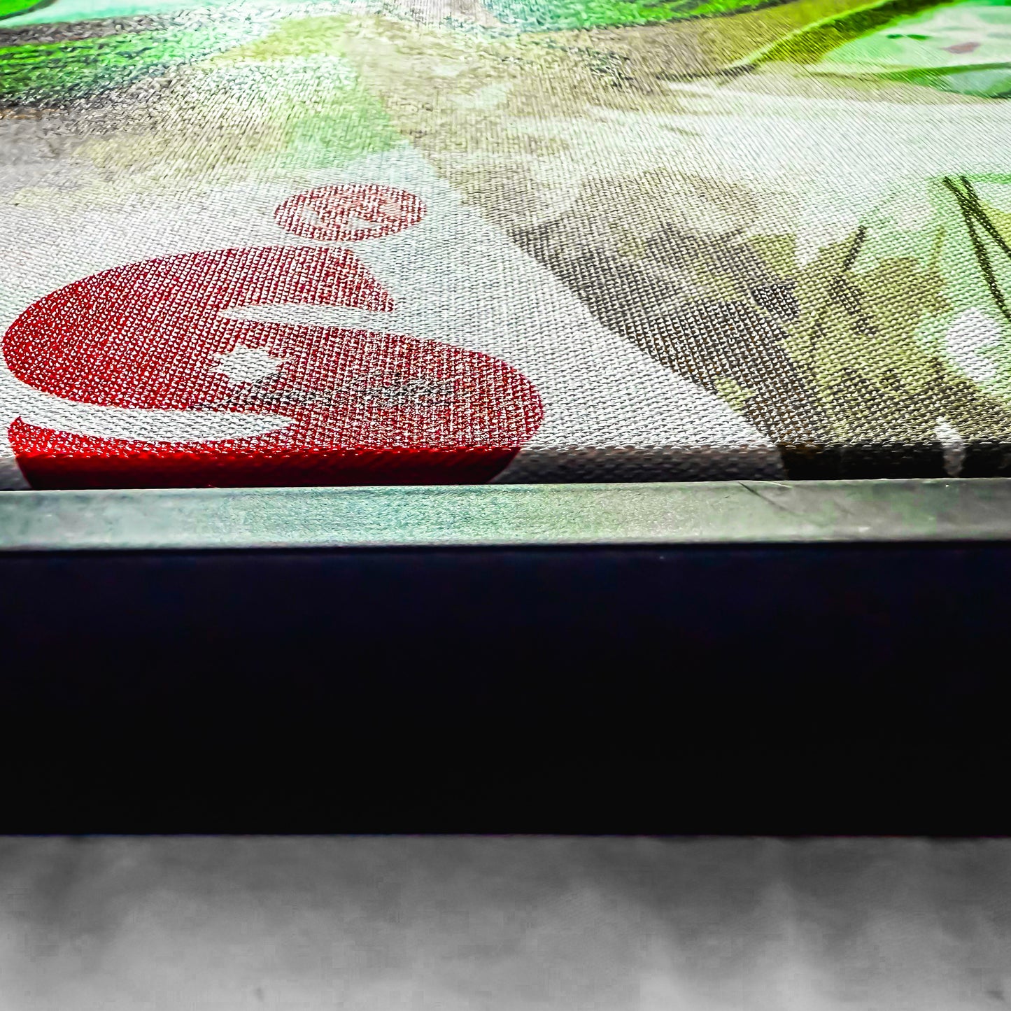 Premium Fine Art Photography Canvas Wall Art "Love Hearts Vectorised Version No #2" by Artist, Designer & Photographer Lucas Gillon