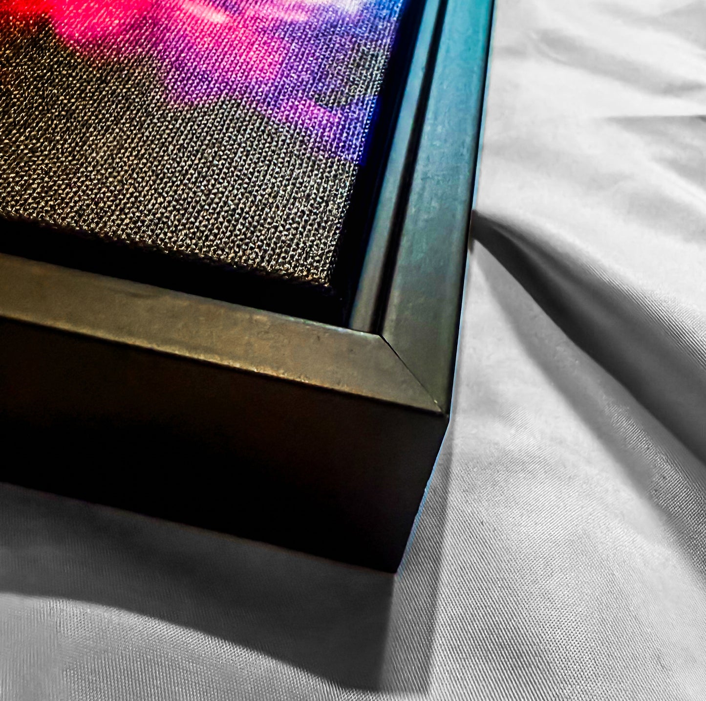 Premium Framed Wall Art Canvas "Wisdom Writing No #9 Universal Affirmation - Not Over Yet" - by Artist, Designer & Writer Lucas Gillon