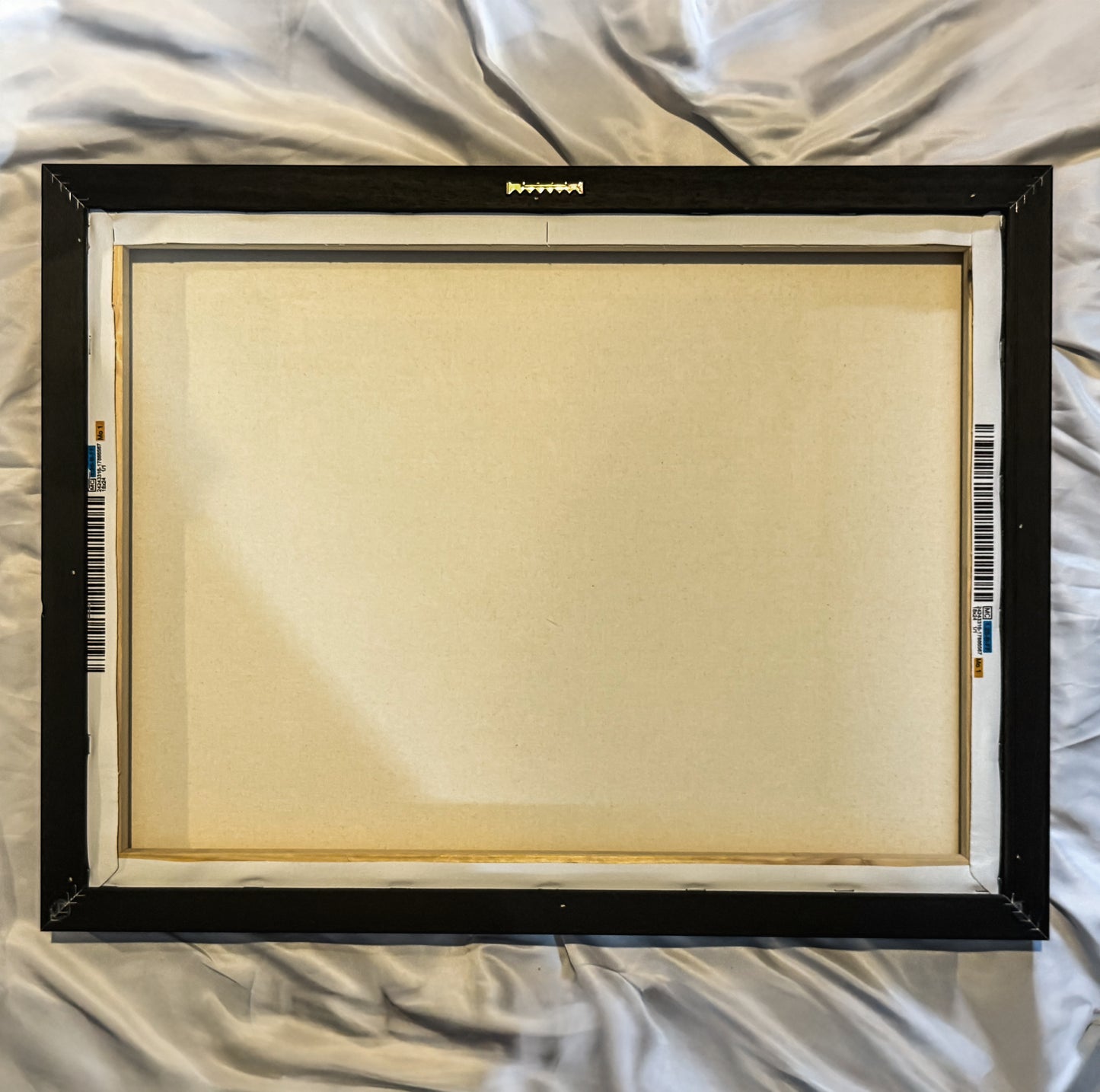 Premium Framed Wall Art Canvas "Wisdom Writing No #9 Universal Affirmation - Not Over Yet" - by Artist, Designer & Writer Lucas Gillon