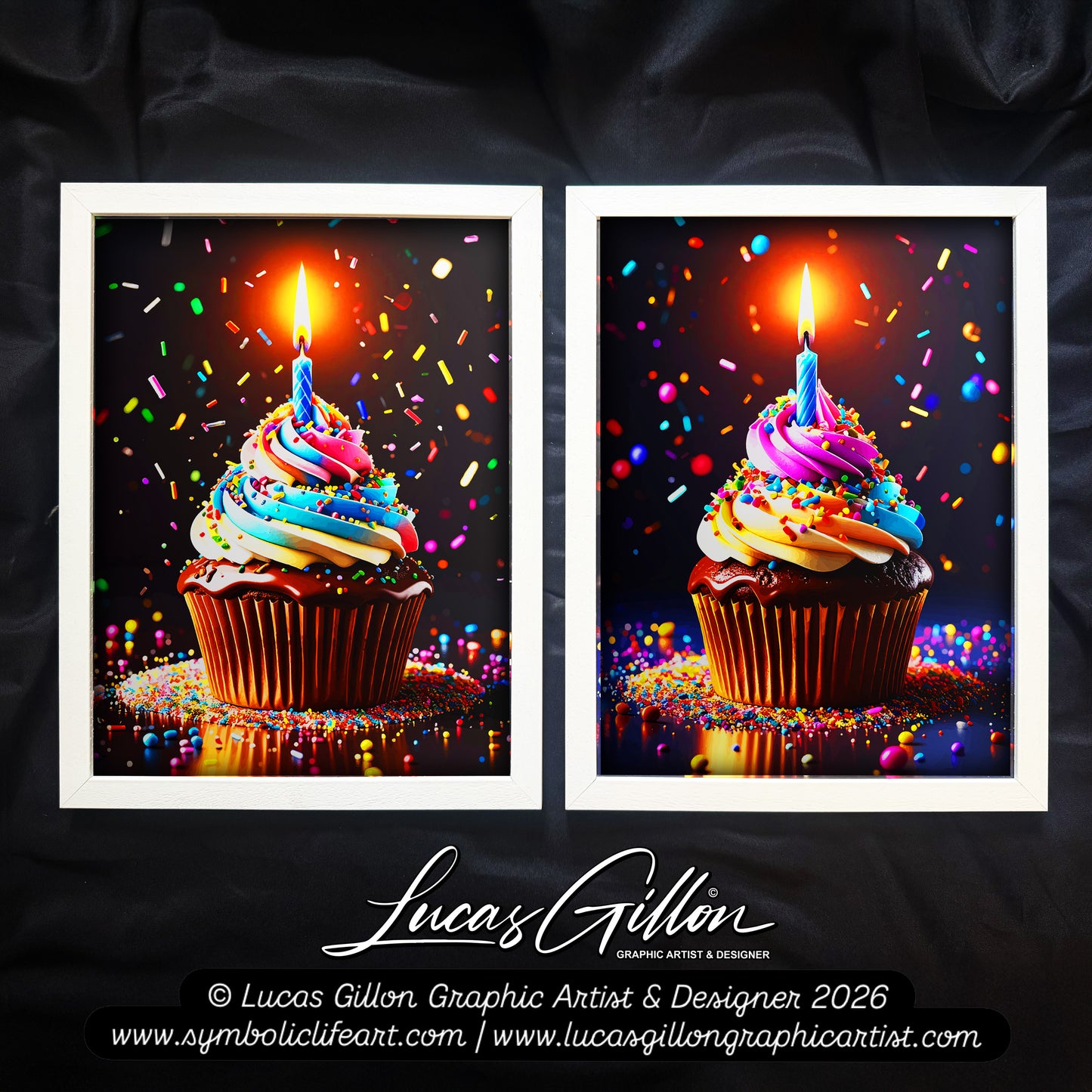cupcakes - set of 2's x 2 - no 1