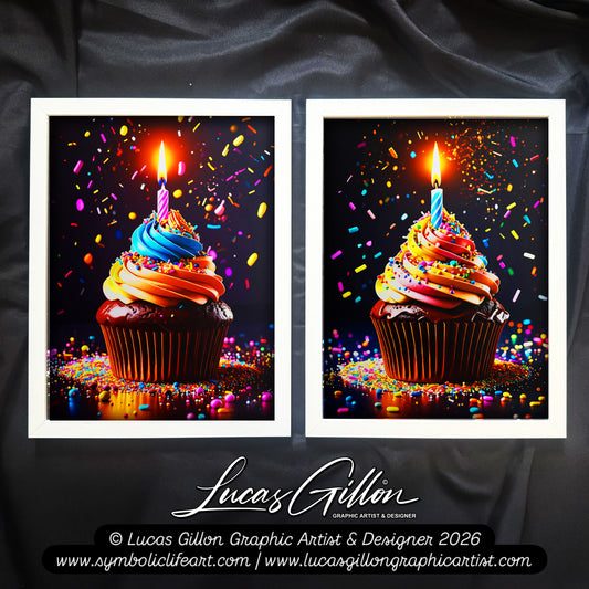 cupcakes - set of 2's x 2 - no 2