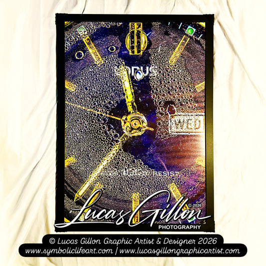 Fine Art Photography "Wet Watch" by Artist and Designer Lucas Gillon - incomplete