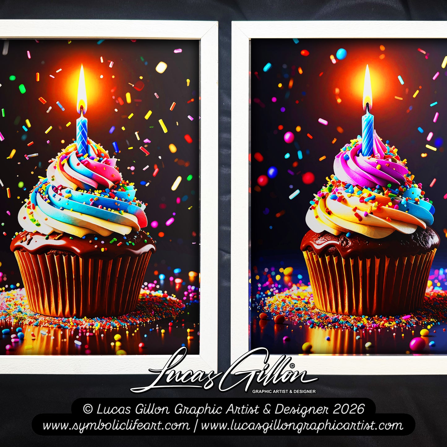 cupcakes - set of 2's x 2 - no 2