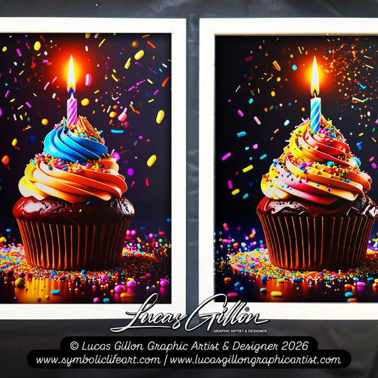 cupcakes - set of 2's x 2 - no 1